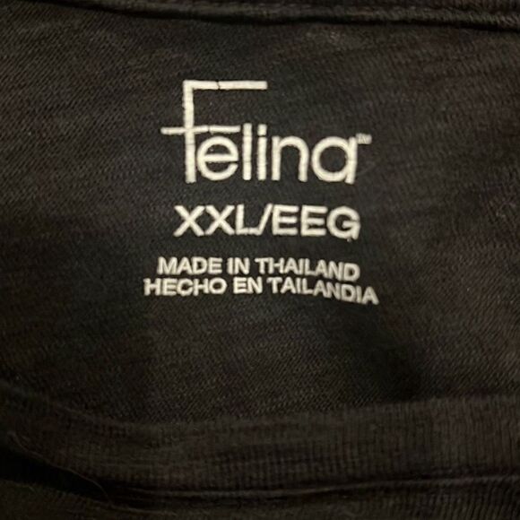 Felina short sleeve crew neck t-shirt XXL - Picture 3 of 4